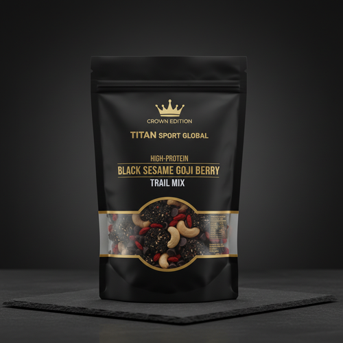 Crown Black Sesame Goji Protein Trail Mix — TITAN SPORT GLOBAL