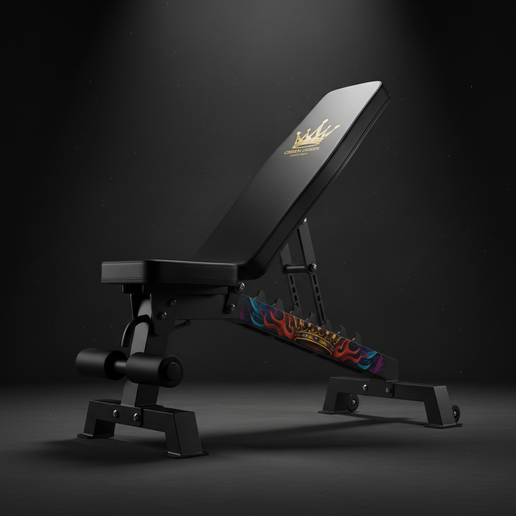 TITAN Crown Edition Adjustable FID Weight Bench