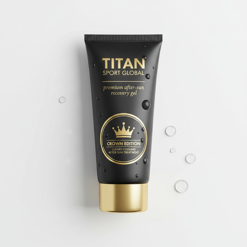 TITAN After-Sun Recovery Gel — Cool, Repair & Restore for Athletes
