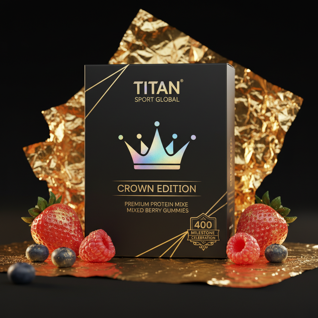 Crown 400 Legacy Mixed Berry Protein Gummies Limited Edition