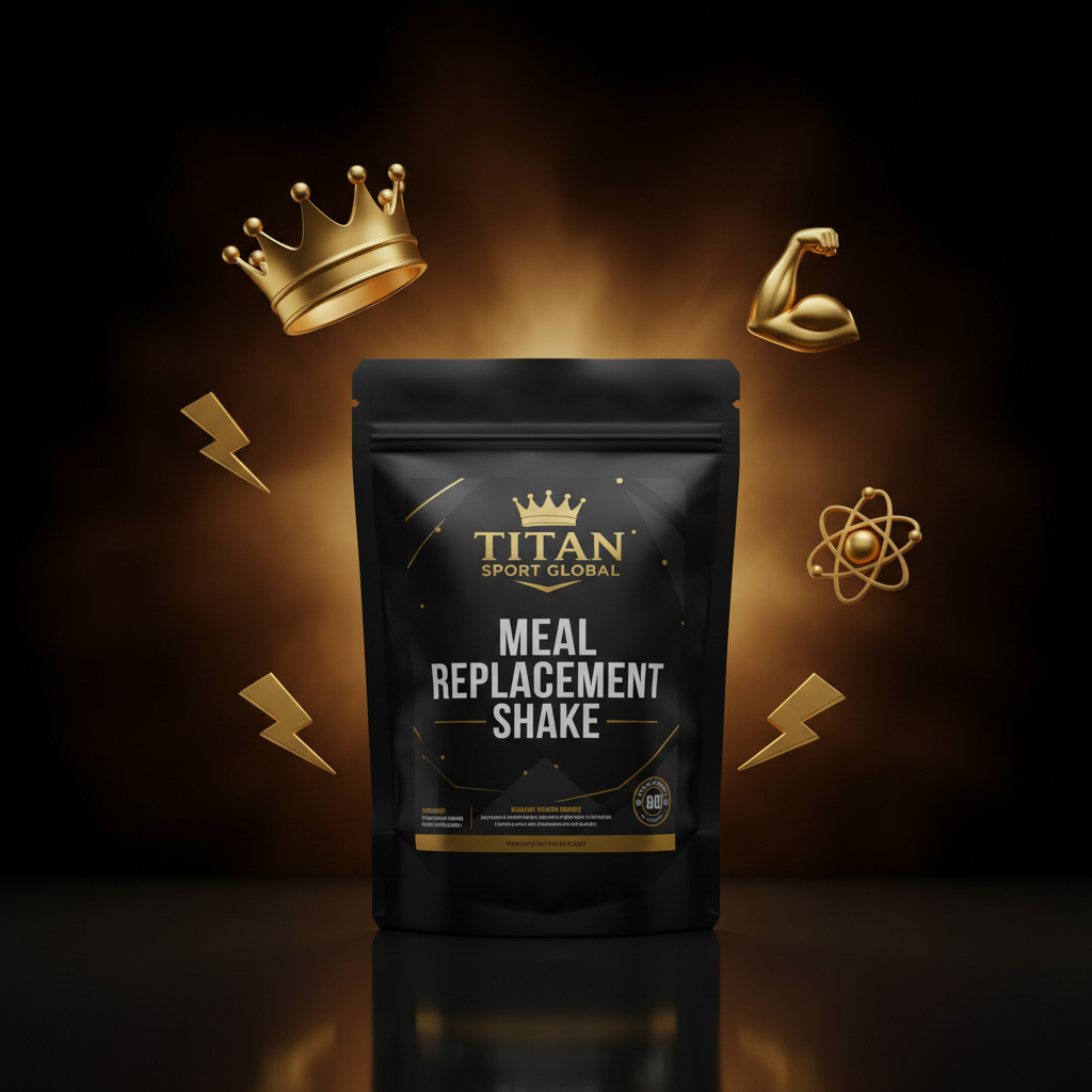TITAN SPORT GLOBAL meal replacement shake supplement bag