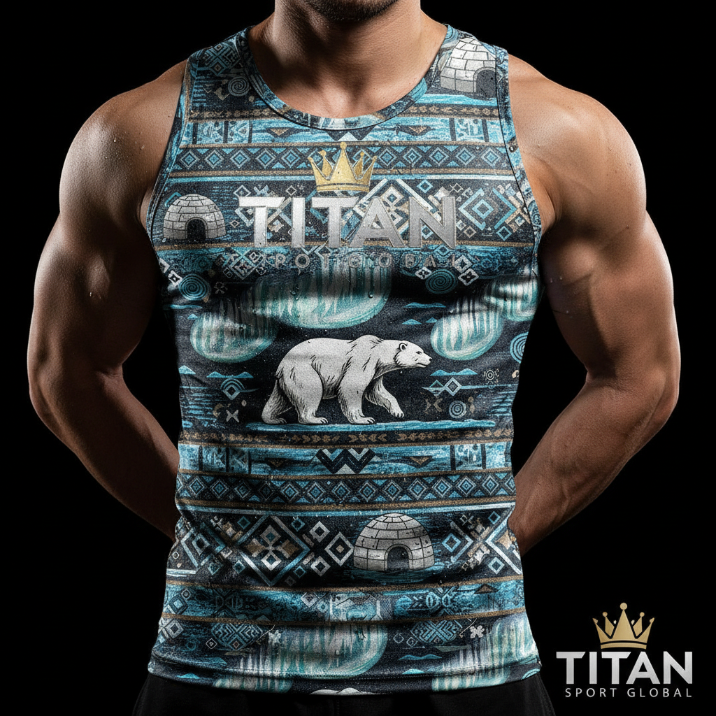TITAN Inuit Arctic Muscle Tank Crown Edition