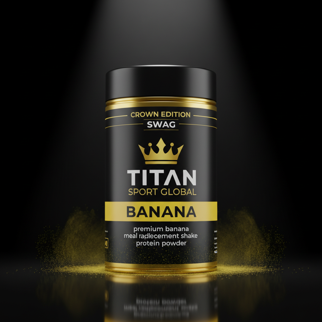 TITAN Meal Replacement Shake — Banana Crown SWAG