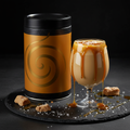 TITAN Lean Meal Shake – Salted Caramel, premium product photography