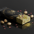TITAN Pistachio Rose Water Protein Bar — Crown Edition matte black packaging