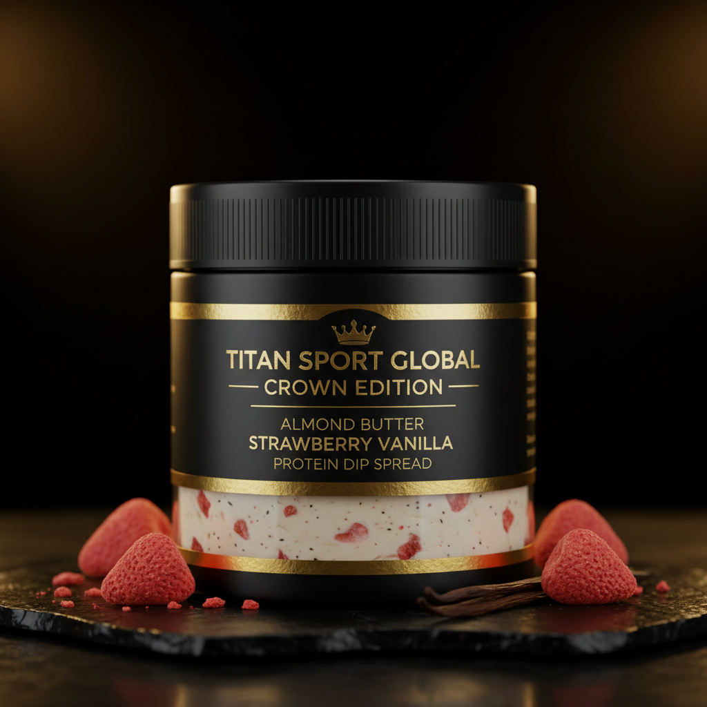 Crown High-Protein Strawberry Vanilla Almond Butter Dip