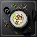 TITAN Chinese Vegan Congee & Silken Tofu Breakfast Bowl