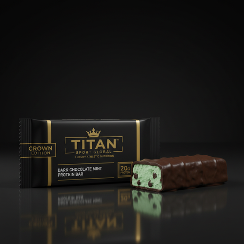 Crown Dark Chocolate Mint Protein Bar — TITAN SPORT GLOBAL