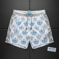 TITAN Men's Diamond Ice Crown Athletic Shorts — Frozen King SWAG Edition