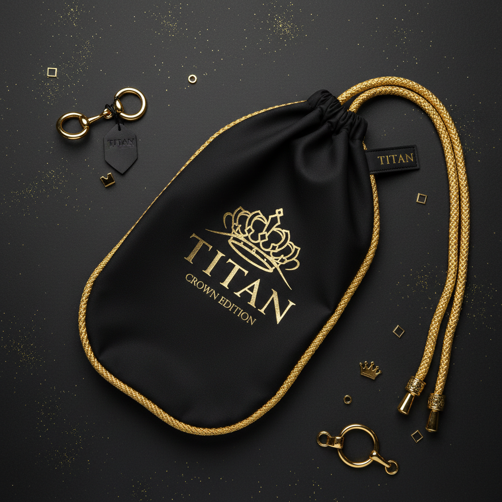 TITAN Crown Edition Equestrian Horse Tail Bag