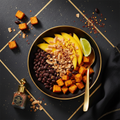 TITAN Caribbean Sweet Potato Black Bean Bowl — premium vegan breakfast meal plan