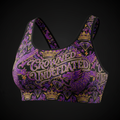 Women's Sports Bra — Crowned & Undefeated — Crown Edition