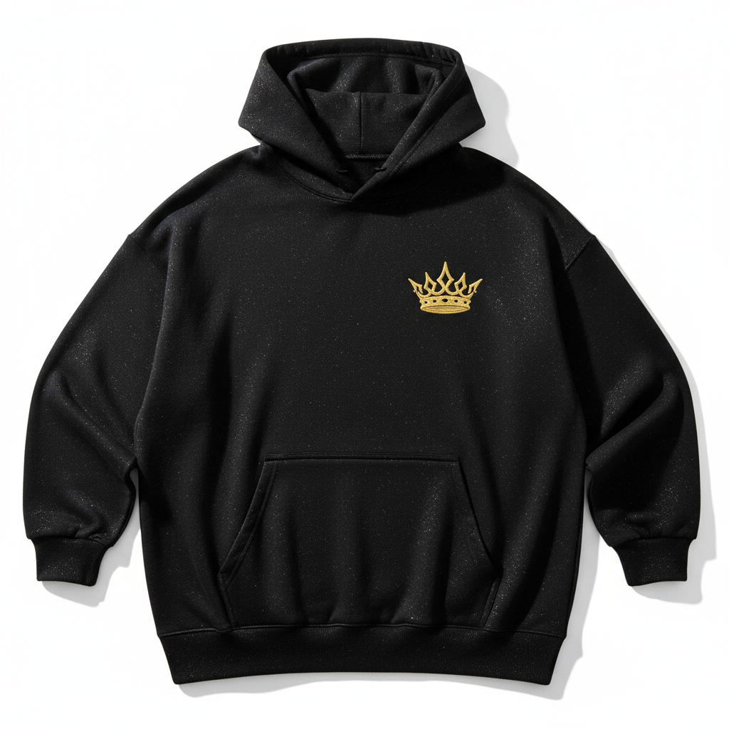 TITAN Midnight Royale Men’s Hoodie — Crown SWAG Edition
