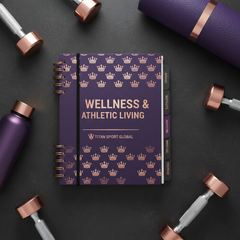 TITAN Women's Wellness Planner — Rose Crown Edition