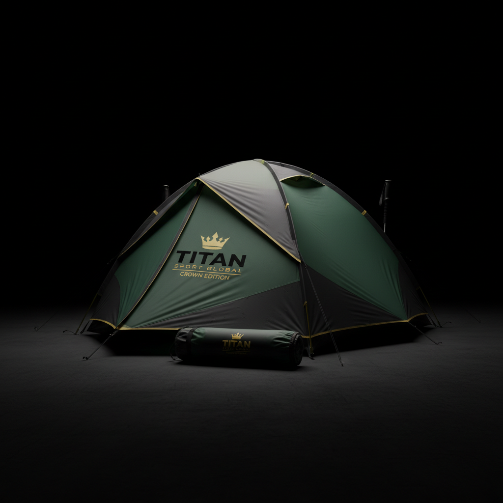 TITAN Off-Grid Compact Survival Tent — Forest Crown SWAG