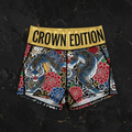 TITAN Crown Edition Tattoo Art Korean Tiger Shorts Women's Athletic Bottoms
