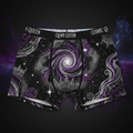 TITAN Women's Cozy Boxer Shorts Galaxy Queen Crown Edition