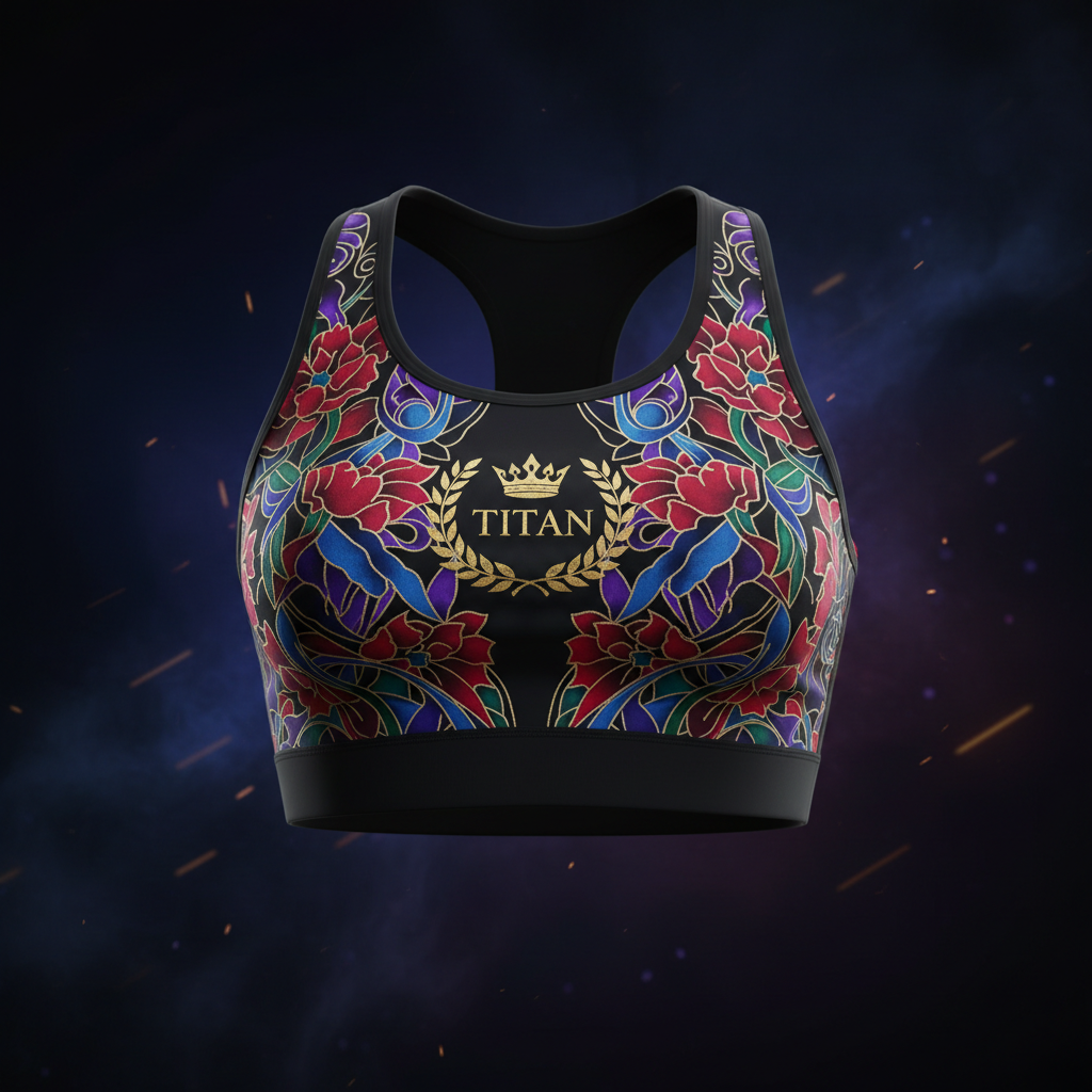 TITAN Women's Crop Top - Crown Edition