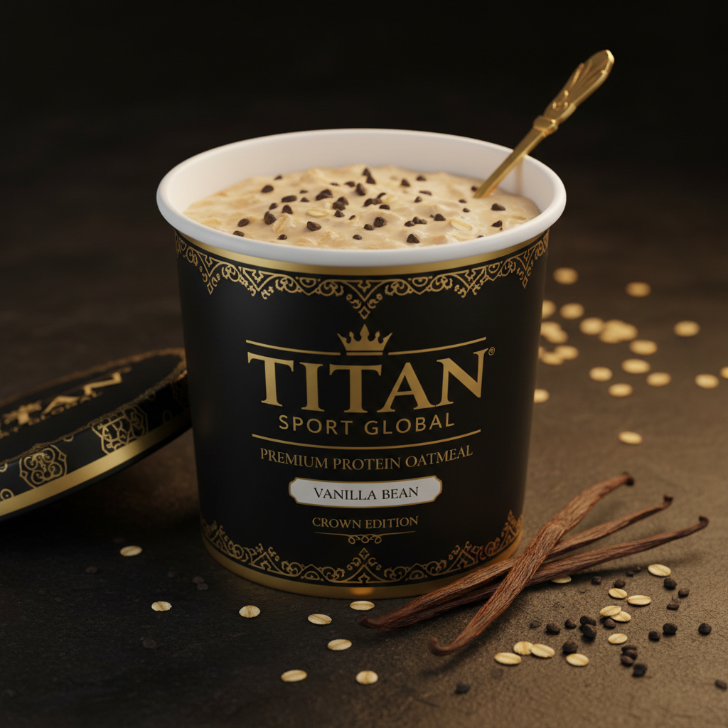 Crown High-Protein Vanilla Bean Oatmeal Cup