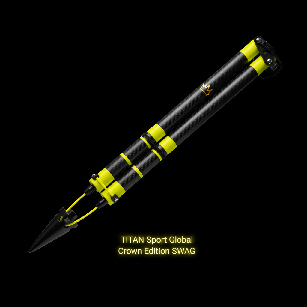 TITAN Off-Grid Avalanche Probe — Neon Crown SWAG