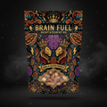 TITAN Walnut & Pecan Brain Fuel Mix — Crown Edition bold tattoo-style artwork
