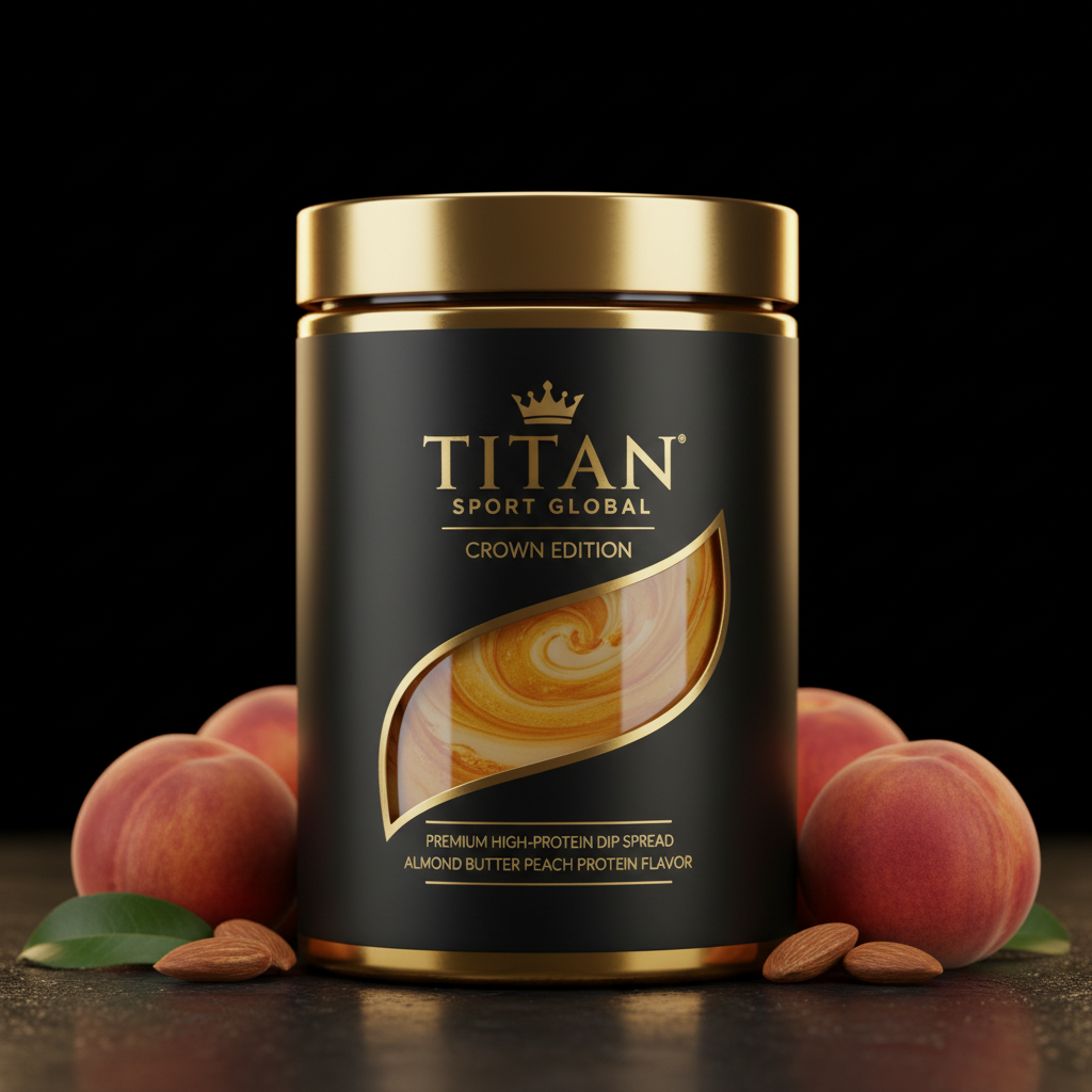 Crown High-Protein Georgia Peach Almond Butter Dip
