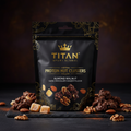 Crown High-Protein Dark Chocolate Crystallized Ginger Almond & Walnut Clusters
