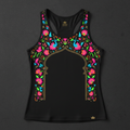 TITAN Women's Neon Mughal Empire Floral Tank — Taj Empress Edition