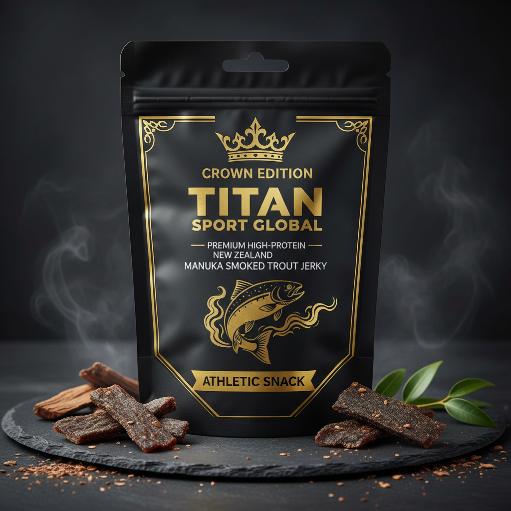 New Zealand Manuka Smoked Trout Jerky — TITAN SPORT GLOBAL