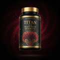 TITAN Organic Reishi Mushroom Vegan Immune Support supplement bottle