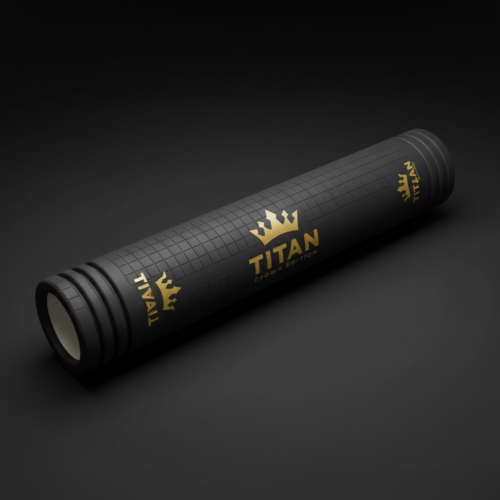 TITAN Foam Roller - 36" High Density Deep Tissue Recovery