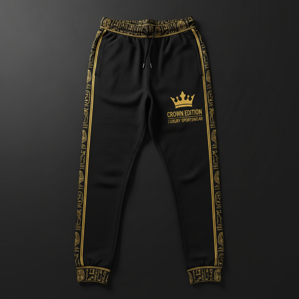 TITAN Nubian Pharaoh Jogger Pants — Kush Edition