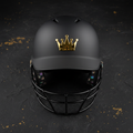 TITAN Crown Edition Baseball Batting Helmet Faceguard Matte Black Gold
