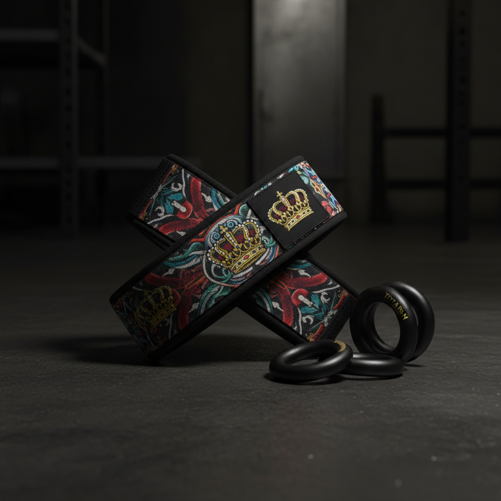 TITAN Crown Edition Heavy-Duty Lifting Straps