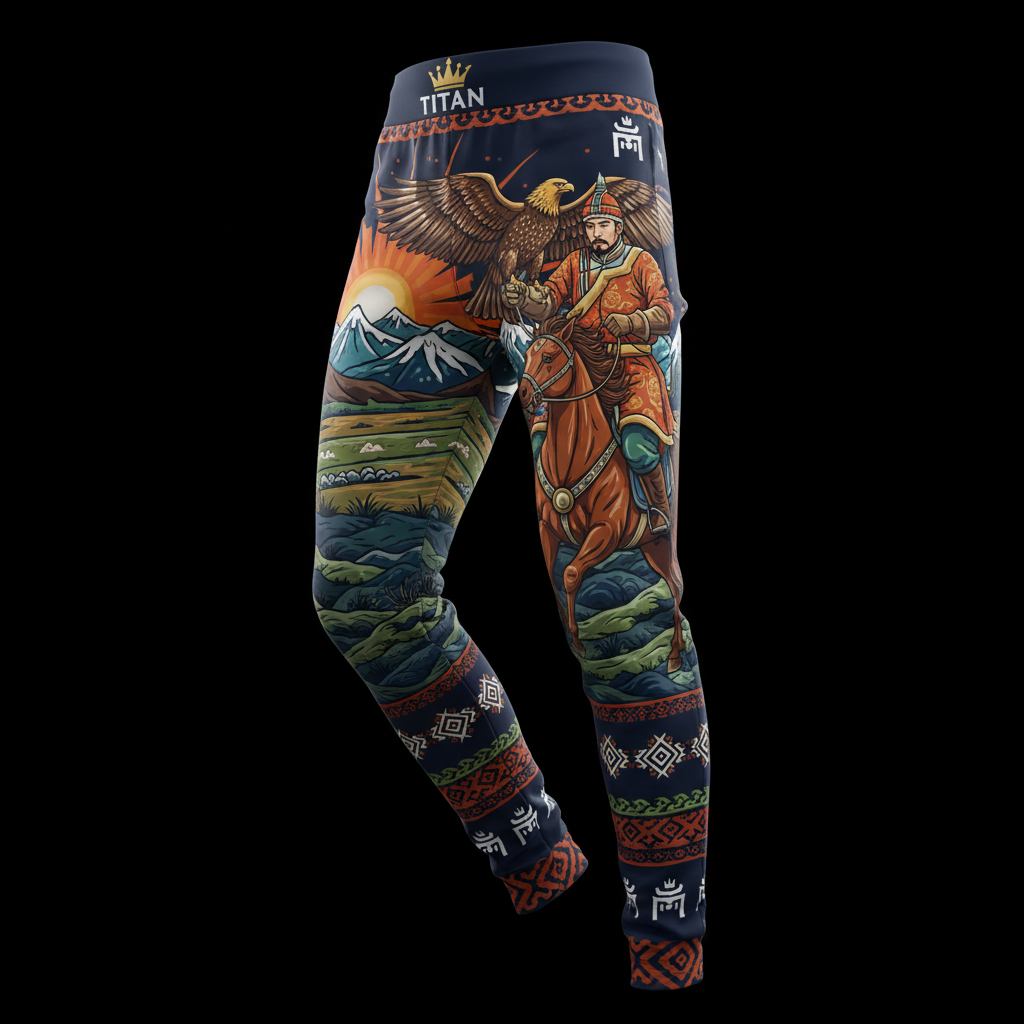 TITAN Mongolian Eagle Hunter Athletic Pants Crown Edition