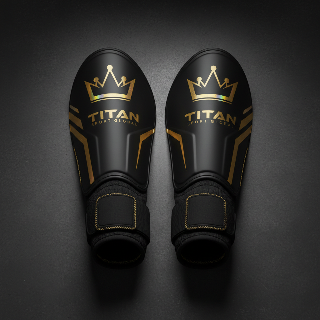 TITAN Pro Shin Guards Crown Edition