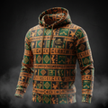 TITAN West African Adinkra Pullover Hoodie — Sankofa Edition