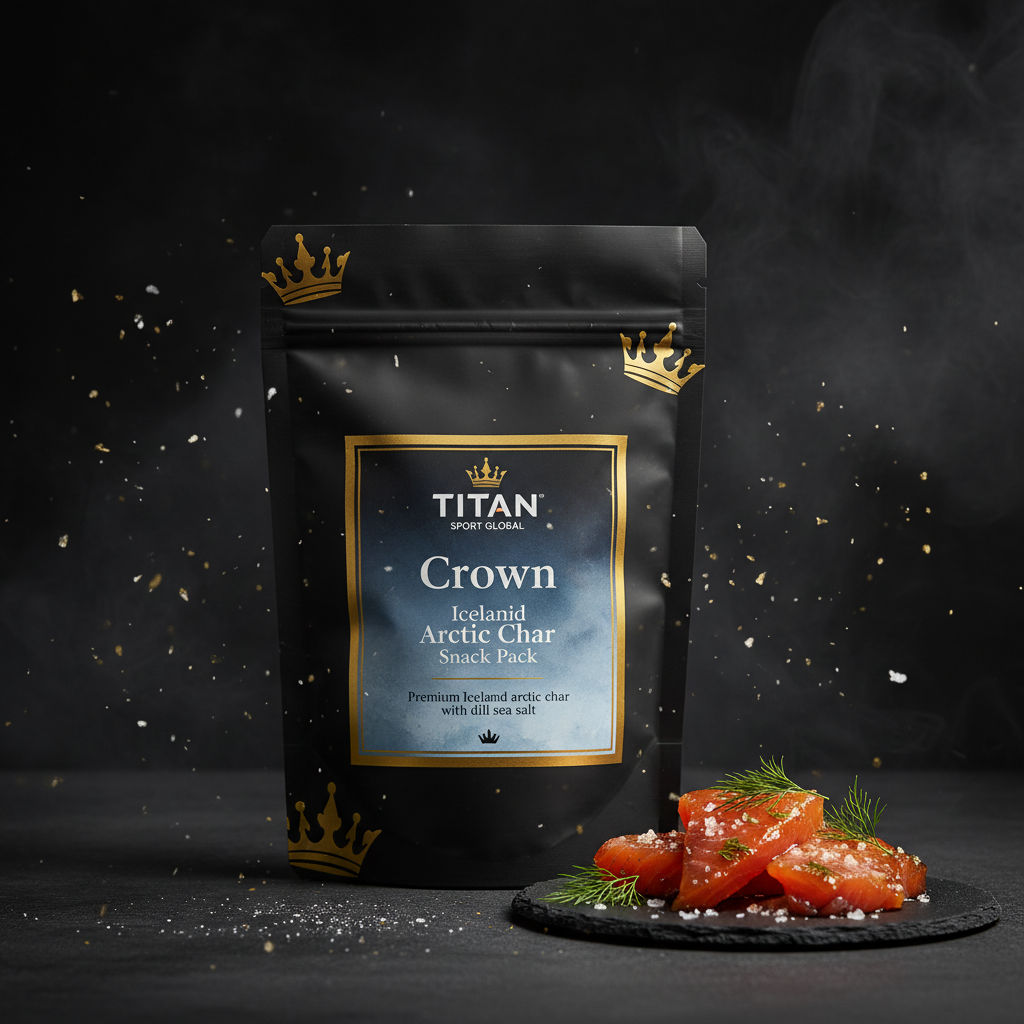 Crown Icelandic Arctic Char Snack Pack - TITAN SPORT GLOBAL