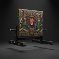 TITAN Crown Edition Push Sled — Crown Edition matte black and gold