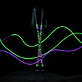 TITAN All-Terrain Trekking Poles Glow Swag Design