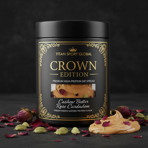 Crown High-Protein Rose & Cardamom Cashew Butter Dip