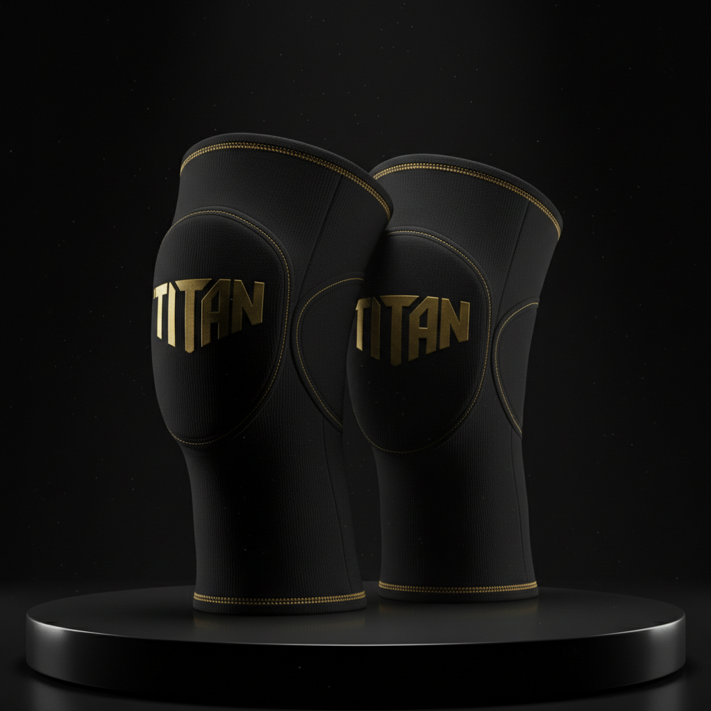 TITAN Knee Sleeves - 7mm Compression Support Pair
