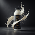 TITAN Ready-to-Drink Protein Shake - Unflavored 11oz bottle premium black and gold branding