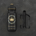 TITAN Crown Edition Cycling Water Bottle Cage Set Matte Black Gold