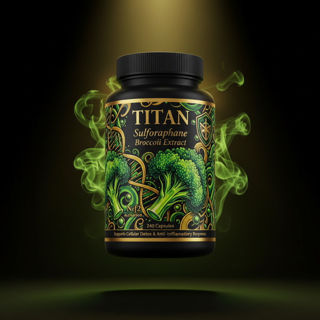 TITAN Sulforaphane Broccoli Extract - 40mg Nrf2 Activator