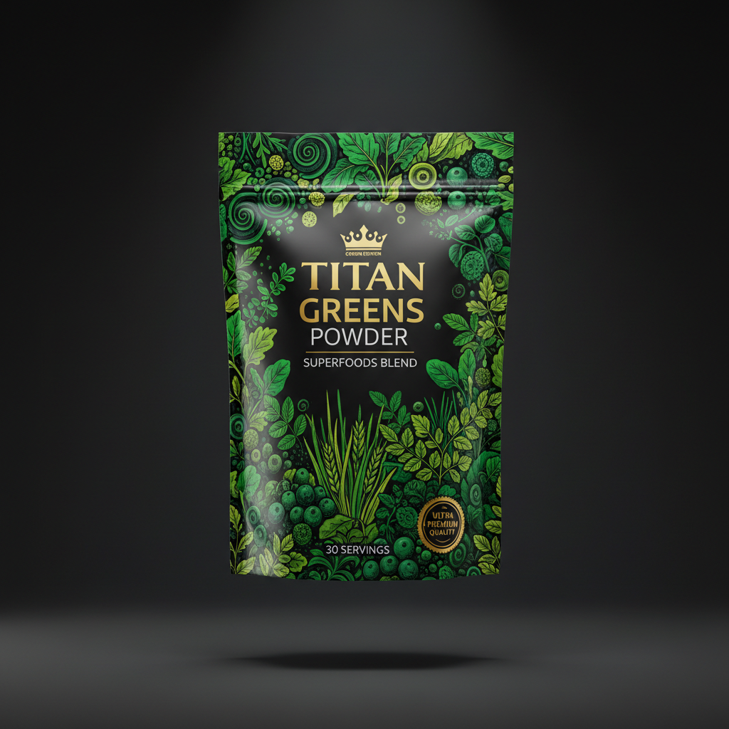 TITAN Greens Powder - Superfoods & Greens Blend 30 Servings