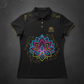 TITAN Women's Neon Lotus Bloom Sport Polo — Padma Edition