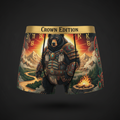 TITAN Cherokee Bear Warrior Men's Boxer Briefs — Crown Edition