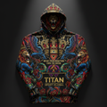 TITAN Men's Performance Training Hoodie — Bold Crown Edition tattoo-style artwork