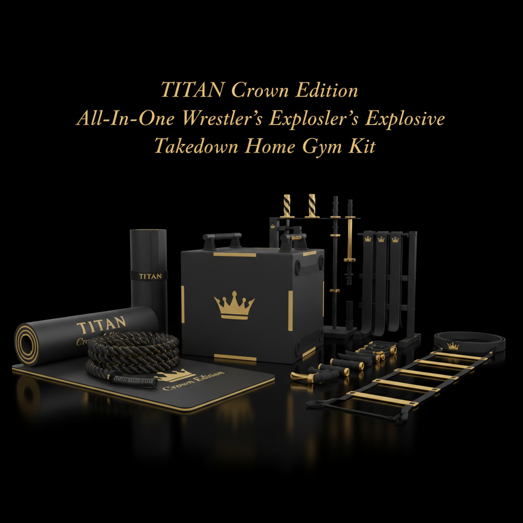 TITAN All-In-One Wrestler's Explosive Takedown Home Gym Kit — Crown Edition